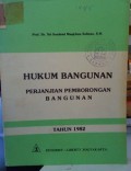 HUKUM BANGUAN PERJANJIAN PEMBORONGAN BANGUNAN